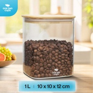 Toples Kaca Penyimpanan Makanan Glass Storage Jar - HC1019