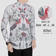 KEMEJA Slimfit Batik Shirt 9976W1