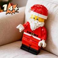 C 2025 NEW Up-Scaled Santa Mini Figure 40820 Minifigure Festival Lid Enlarged Version Christmas Gif