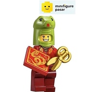 hol370 Lego Holiday & Event Lunar Chinese New Year 80116 - Year of the Snake Costume Guy Minifigure 