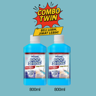 "DESANS Mop & Shine Floor Cleaner (800ml) – Shiny Floor Detergent Anti-Bacterial Long-Lasting Fragra