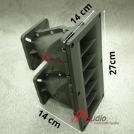 New 2023 double treble array speaker throat