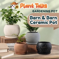 Plant Talks Minimal Ceramic Flower Plant Pot Home Garden Indoor Pot Modern Minimalist Decoration for