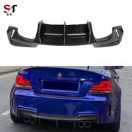 Suitable for BMW BMW 1 Series E82 E87 Carbon Fiber Rear Lip 1M Rear Bumper Diffuser Surround Modific