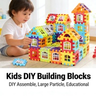Toys Build Kids Blocks Assemble House Version Upgraded