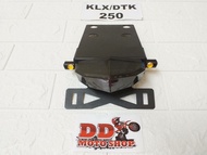 ท้ายสั้น KLX250/DTK250/D-TRACKER250 #โครงเหล็กหนา 2.0 mm #แบบใส่ไฟเลี้ยวตาแมว  ไฟท้าย KLX250/D-Tracker250