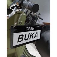 Acrylic signage open-close/ open-close/