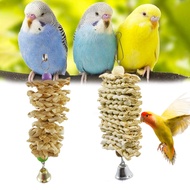 Parrot Rope Hanging Braided Budgie Chew Bird Cage Toy Cockatiel Pet Stand Training Conure Sewing