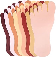 Baker Ross FX244 Skin-Coloured Paper Feet, Pack of 56, Foam Feet in 8 Different Skin Tones, Medium,