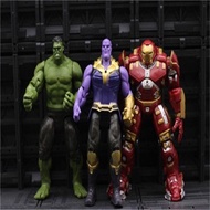 Avengers Iron Man Spider-Man Hulk 23cm Doll Figure Joint Movable Toy Model