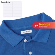 TREA 50Pieces Easy Apply Garment Identification Label Machine Wash Safe  Iron Label
