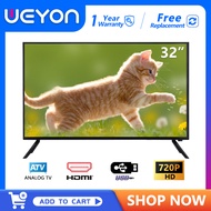 WEYON ทีวีจอแบนขนาด 32 นิ้ว สามารถใช้เป็นหน้าจอคอมพิวเตอร์ การรับประกันหนึ่งปี