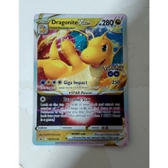 Pokemon swsh236 dragonite vstar promo card
