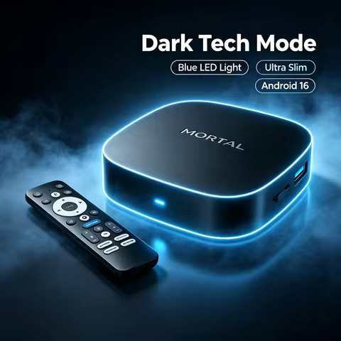 Rockchip Smart TV Box BT5.4 Android 16.0 RAM 128GB RAM 8GB Wifi6 8K Voice Assistant Media Player TV 