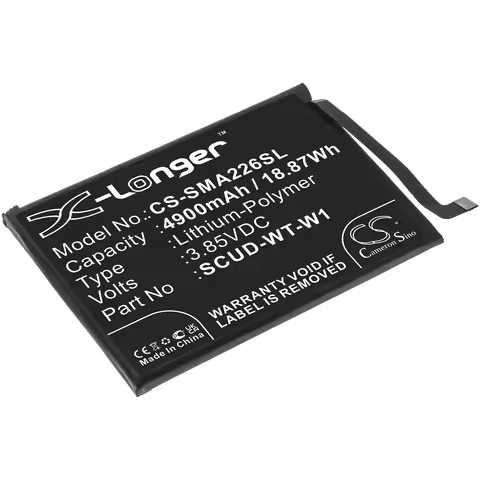 Li-Polymer Mobile, SmartPhone Battery for Samsung, 3.85V, 4900mAh , Compatible Models: Galaxy A22 5G