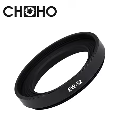 For Canon EW-52 EW52 EW52 52mm Lens Hood Screw Camera Lente Accessories for Canon EOS RF 35mm F1.8 M