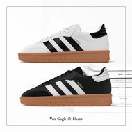 D Samba XLG Thick-Soled Caramel Milk Men Women White Black IE1377 Black White IE1379
