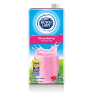 Dutch Lady UHT Strawberry Flavoured Milk 1L