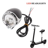 10 inch Electric Scooter Headlight Lamp E-scooter Front Light for Kugoo M4 Kick Scooter Accessories 