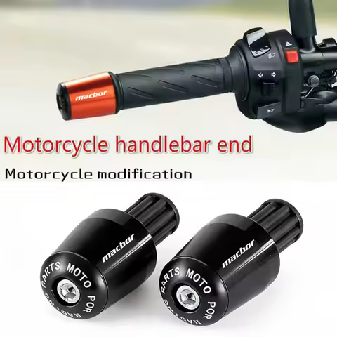 For MACBOR EIGHT MILE LORD MARTIN MONTANA XR1 XR3 XR5 ROCKSTER FLAT 7/8"22MM Motorcycle Handlebar Gr
