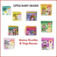 Little Baby GRAINS/ GNUBKINS Rice & Baby Cereal For Babies 6 Months And Over & Ramen Mee For 12 Mont