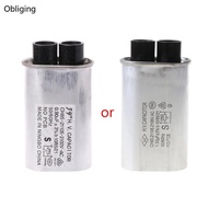 BLING 2100V Microwave Oven Terminals Connector Capacitor 0 9uf 1uf Capacitor Replace