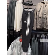 Genuine Adidas Adidas Football Fleece-Fleece Knitted Sweatpants 2025 Winter Men's Cuffed Sweatpants 