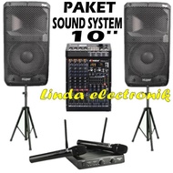 PROMO PAKET SOUND SYSTEM HUPER JS9 10 INCH 2 BUAH VALENTINE 4 - Store Herith 01