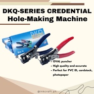 DKQ-Series Credentials ID Hole-Making Puncher Machine OBLONG SHAPE