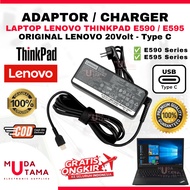 Laptop Charger Adapter Lenovo Thinkpad E590 E595 Type C Original - Laptop Adapter Lenovo Thinkpad E5