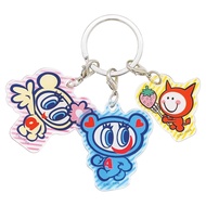 Tease Factory Angel Blue 3 Charm Keychain Pose H5.5 x W4.8 x D0.3cm AB-5546045PO