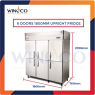 >PRE ORDER< Winoco 6 Doors 1800mm Upright Fridge