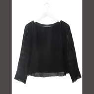 Akris Blouse Top silk black Direct from Japan Secondhand