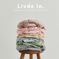 12 Colors 1600TC 100%Lyocell  Silky Bedsheet Cooling Silky Pillowcase Single/queen/king Size Fitted 