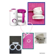 Rubber Ball For BABY Food Blender Babier COOKER Spare Parts (White Silicone Rubber)