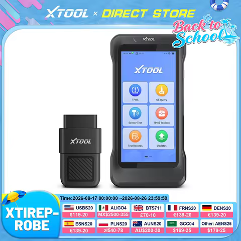 XTOOL XTireProbe TP300 TP380 TP500 TP580 TPMS Programming, Diagnostic Tools for TPMS System Health C