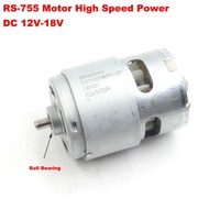 CS RS755 Carbon Brush Motor DC 12V18V 21000RPM High Speed Torque P