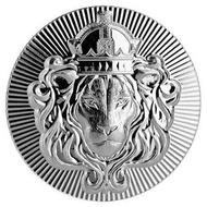 美國獅王高浮雕銀章2盎司，獅王銀幣，收藏錢幣，錢幣，紀念幣，銀幣，幣~美國獅王銀幣二盎司