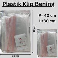 Plastic Clip Size 30x40 cm Plastic Zipper lock
