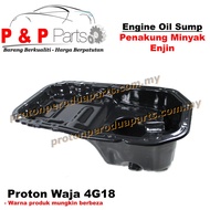 Engine Oil Sump Penakung Minyak Hitam For Proton Waja 1.6 MMC 4G18 - NEW