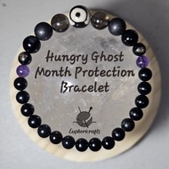 Hungry Ghost Month Protection Natural Stone Crystal Bracelet