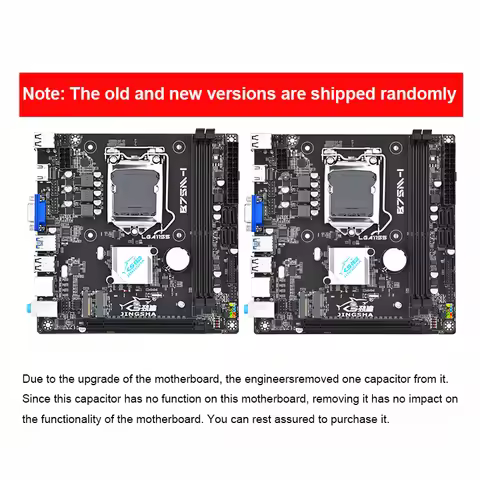 Placa base Mini itx B75 LGA1155 placa base de escritorio compatible RAM DDR3 con WIFI + NVME M.2 USB