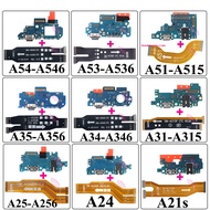 Charging Port Board For Samsung Galaxy A54 A53 A51 A35 A34 Fast Charge Motherboard Connect Charging 