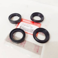 Front Shock Seal 1set Seal Tiger / Megapro / Cb150r / Cbr150r Ash Cover