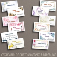 Amplop Kondangan Custom Paperline 01 Murah Angpau Sumbangan Murah