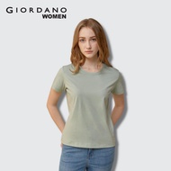 Giordano Women Crewneck Short Sleeves T-Shirt