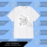 Patrick Star T-shirt Patrick Picture shirt/ Spongebob Patrick Star T-shirt/