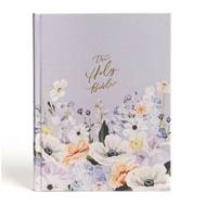 Hosanna Notetaking Bible CSB, Large Print Edition (Lavender and Peach Cloth Over Board )