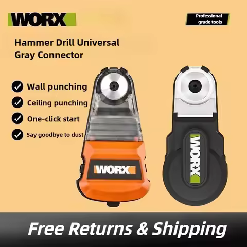 Original WORX Powerful Cleaner Dust Collect WA1602 Visual Dust Box USB Type C Univeral Electric Hamm