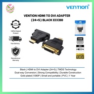 Vention HDMI to DVI Adapter (24+5) Black ECCB0